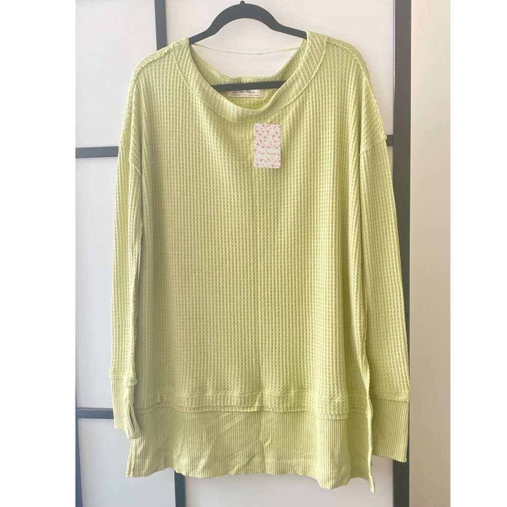 NWT Free People North Shore Thermal Knit Tunic Top